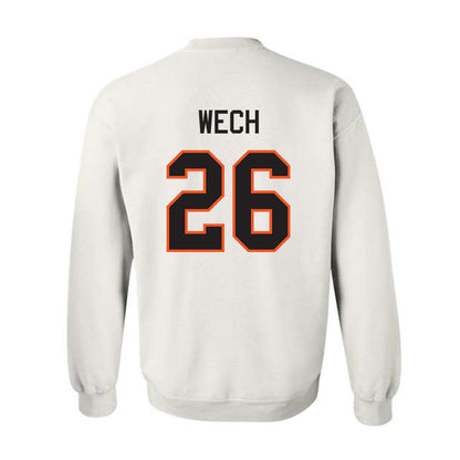 Oklahoma State - NCAA Baseball : Noah Wech - Classic Shersey Crewneck Sweatshirt-1