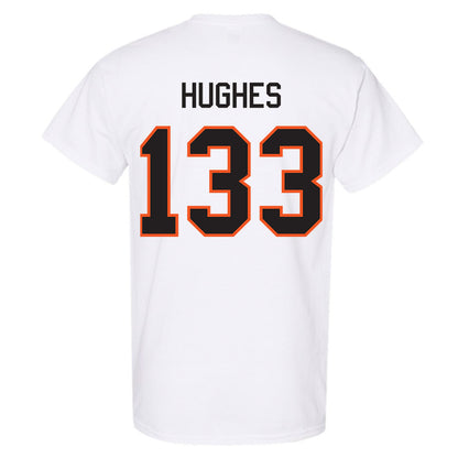 Oklahoma State - NCAA Wrestling : Cael Hughes - Classic Shersey T-Shirt-1