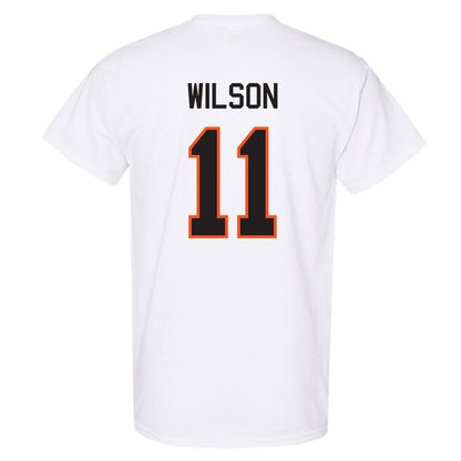 Oklahoma State - NCAA Women's Soccer : Laudan Wilson - Classic Shersey T-Shirt-1