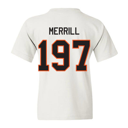 Oklahoma State - NCAA Wrestling : Cody Merrill - Classic Shersey Youth T-Shirt-1