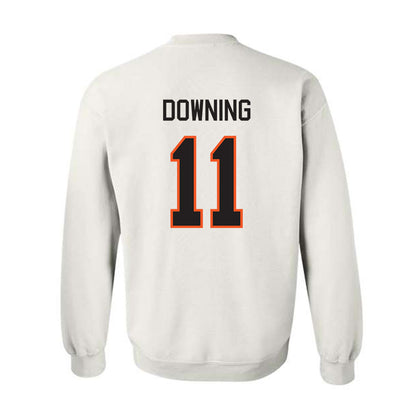 Oklahoma State - NCAA Softball : Preslee Downing - Classic Shersey Crewneck Sweatshirt-1