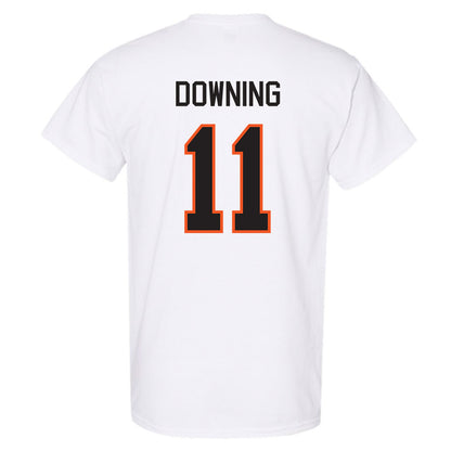 Oklahoma State - NCAA Softball : Preslee Downing - Classic Shersey T-Shirt-1