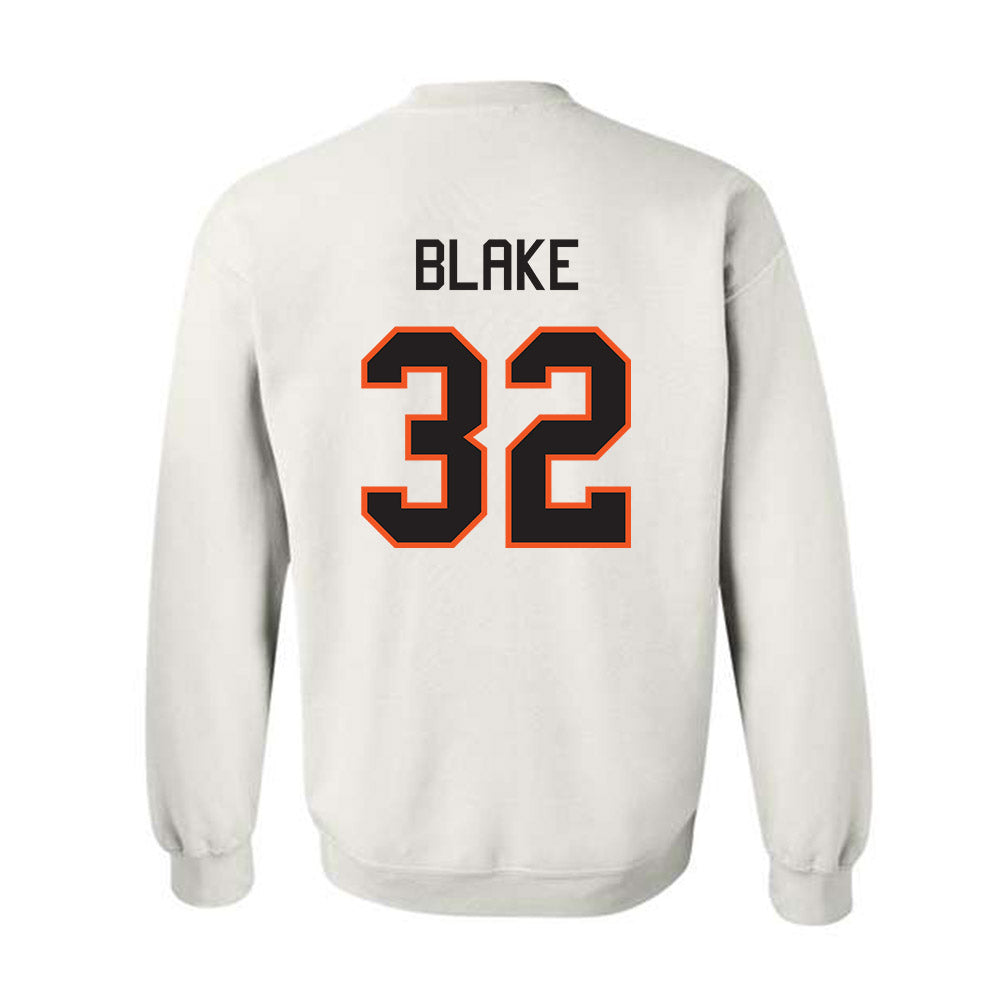 Oklahoma State - NCAA Baseball : Drew Blake - Classic Shersey Crewneck Sweatshirt-1