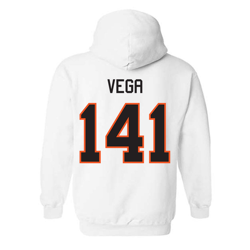 Oklahoma State - NCAA Wrestling : Sergio Vega - Classic Shersey Hooded Sweatshirt-1