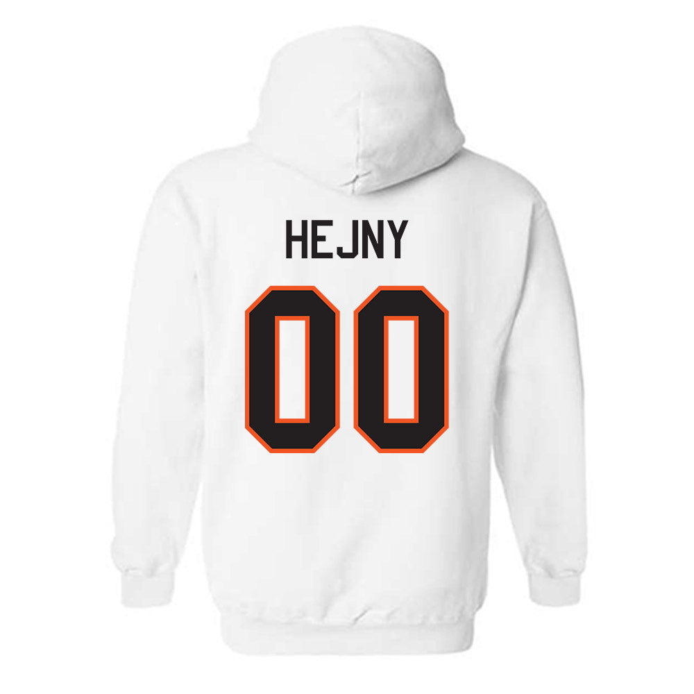 Oklahoma State - NCAA Football : Hauss Hejny - Classic Shersey Hooded Sweatshirt-1