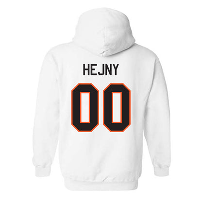 Oklahoma State - NCAA Football : Hauss Hejny - Classic Shersey Hooded Sweatshirt-1