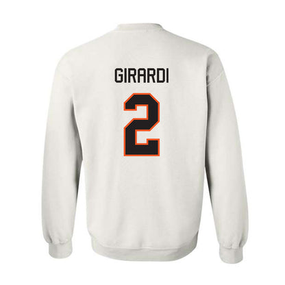 Oklahoma State - NCAA Women's Basketball : Lena Girardi - Classic Shersey Crewneck Sweatshirt-1