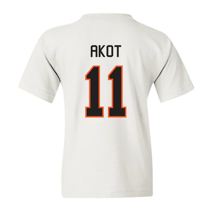 Oklahoma State - NCAA Women's Basketball : Achol Akot - Classic Shersey Youth T-Shirt-1