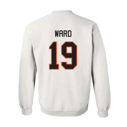 Oklahoma State - NCAA Football : Logan Ward - Classic Shersey Crewneck Sweatshirt-1