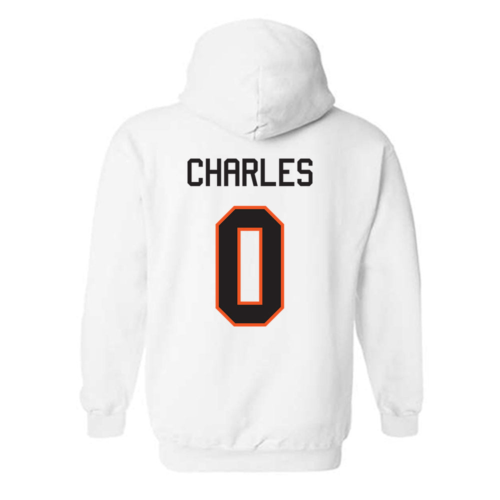 Oklahoma State - NCAA Football : Malik Charles - Classic Shersey Hooded Sweatshirt-1