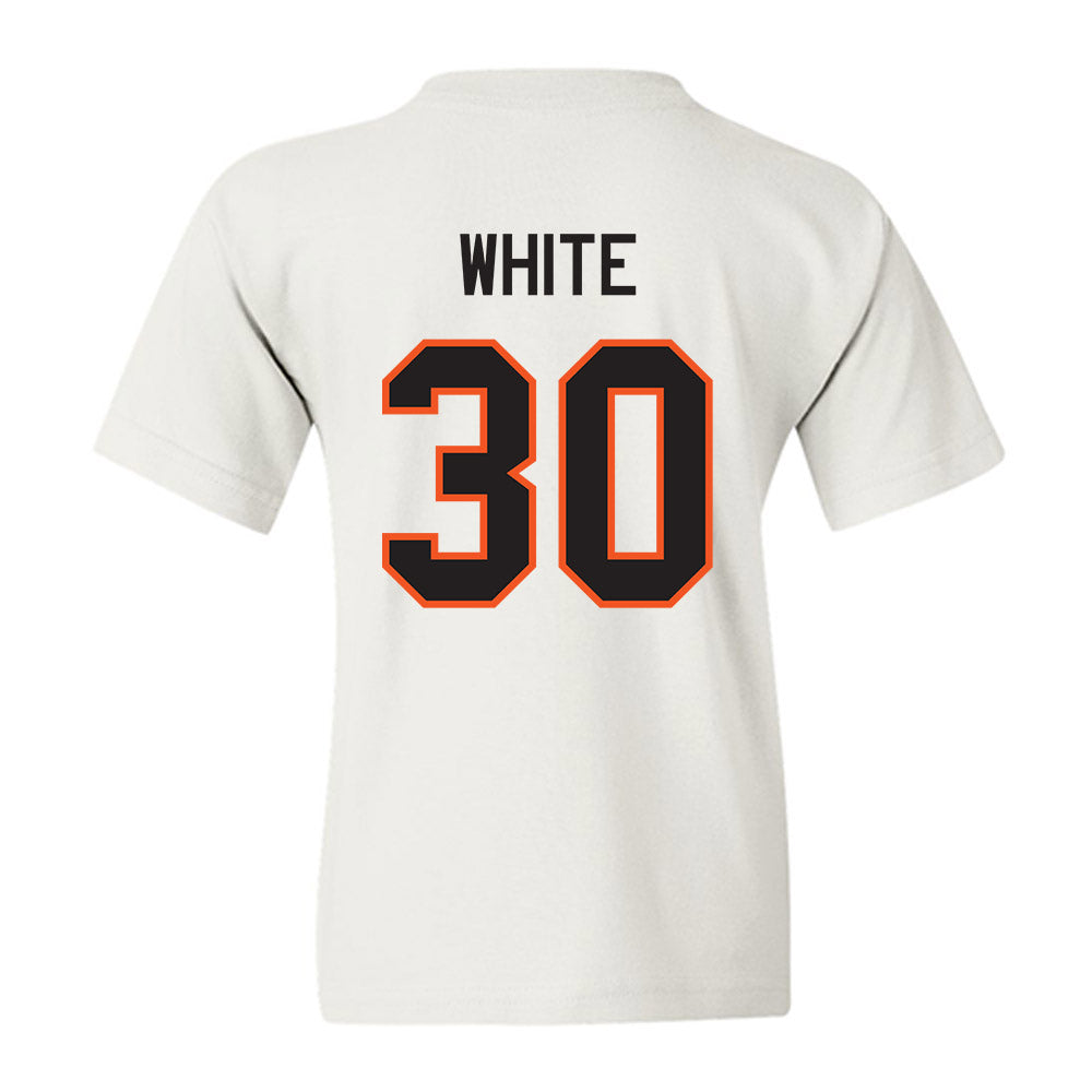 Oklahoma State - NCAA Football : Jaylon White - Classic Shersey Youth T-Shirt-1