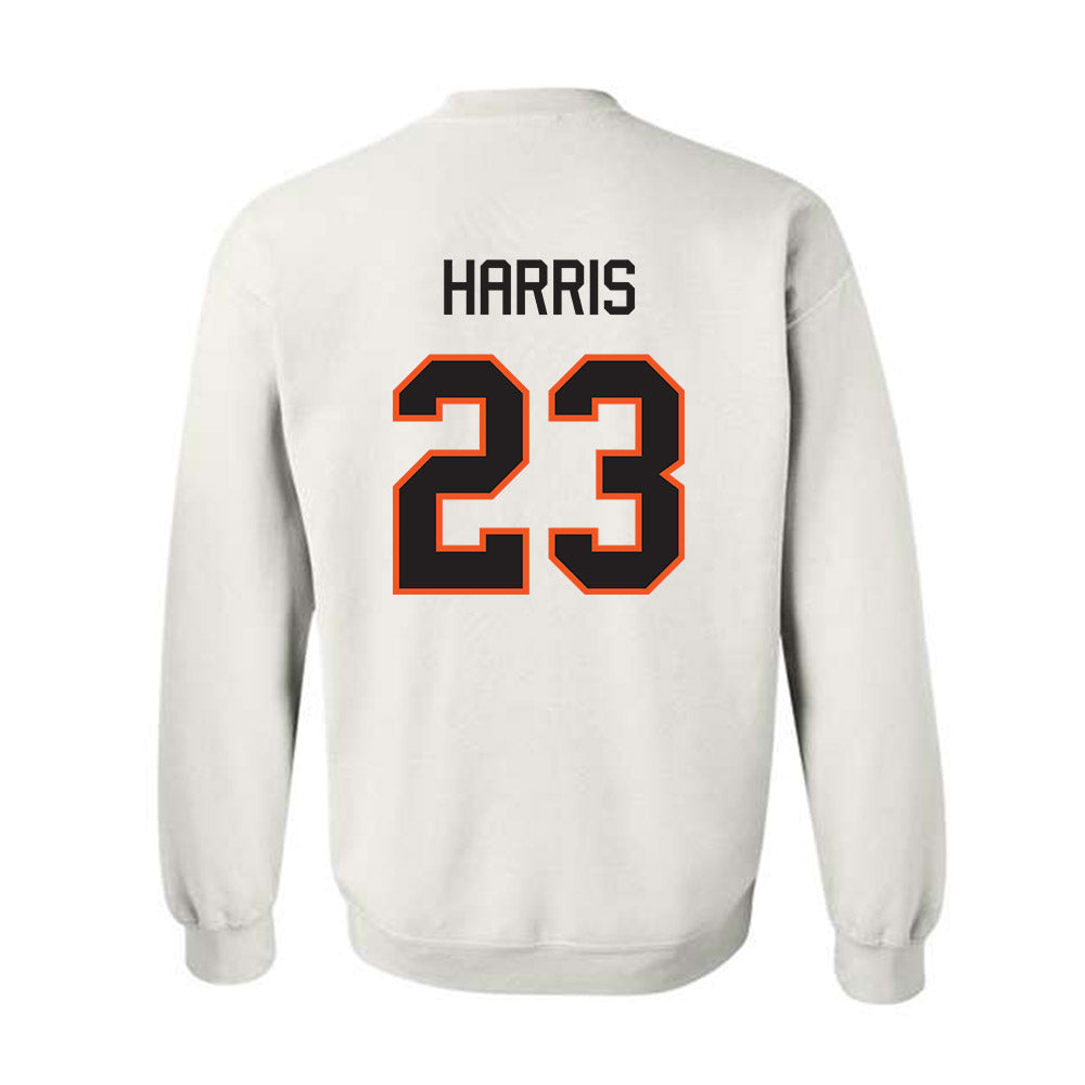 Oklahoma State - NCAA Football : Kenneth Harris - Classic Shersey Crewneck Sweatshirt-1
