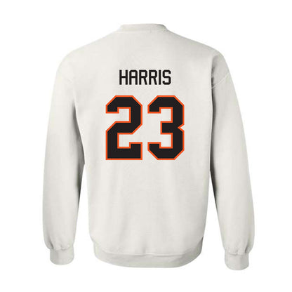 Oklahoma State - NCAA Football : Kenneth Harris - Classic Shersey Crewneck Sweatshirt-1