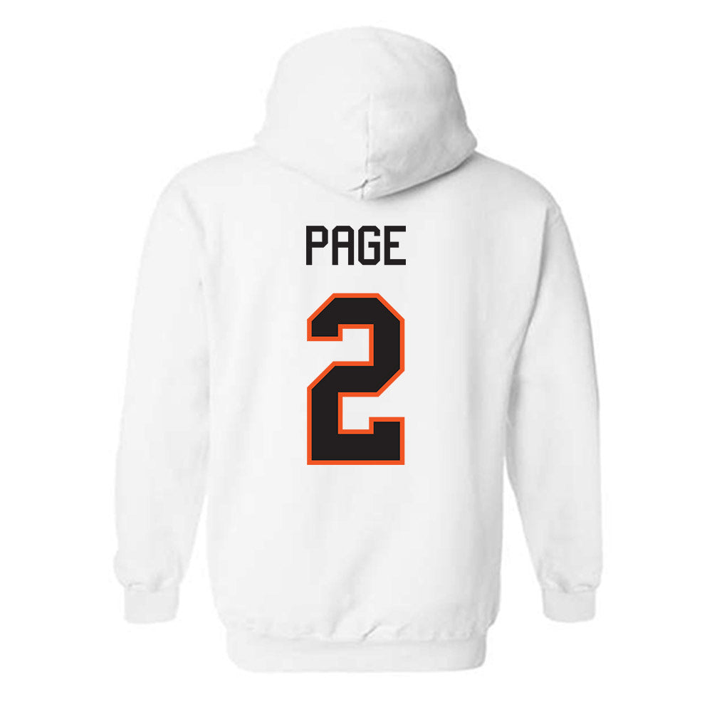 Oklahoma State - NCAA Softball : Sophie Page - Classic Shersey Hooded Sweatshirt-1