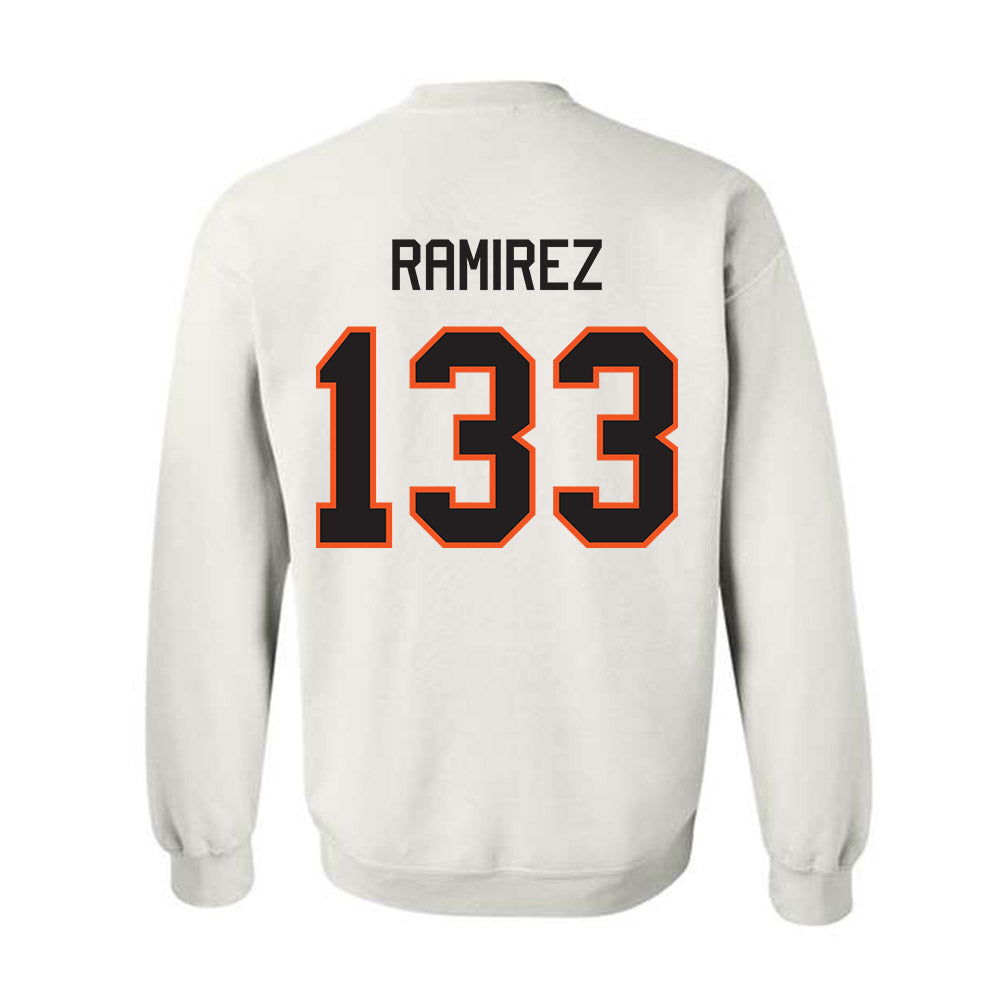 Oklahoma State - NCAA Wrestling : Ronnie Ramirez - Classic Shersey Crewneck Sweatshirt-1