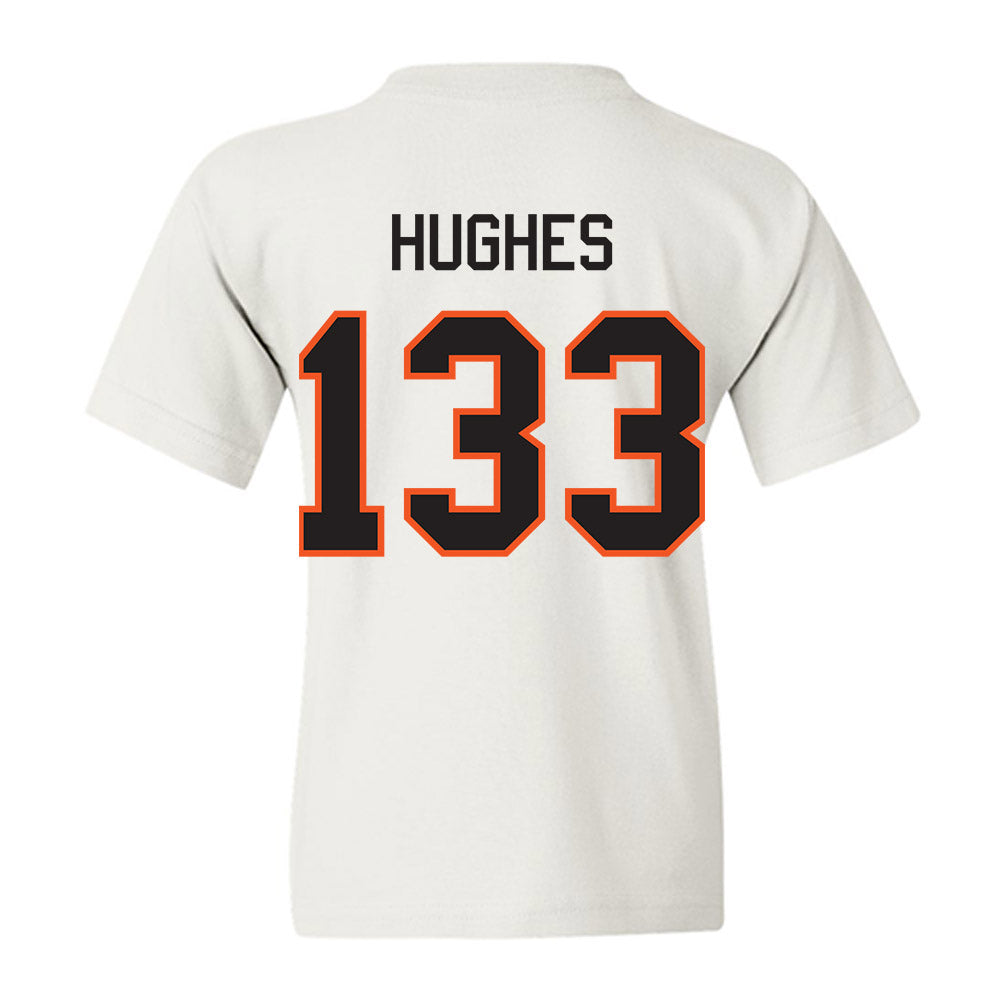 Oklahoma State - NCAA Wrestling : Cael Hughes - Classic Shersey Youth T-Shirt-1