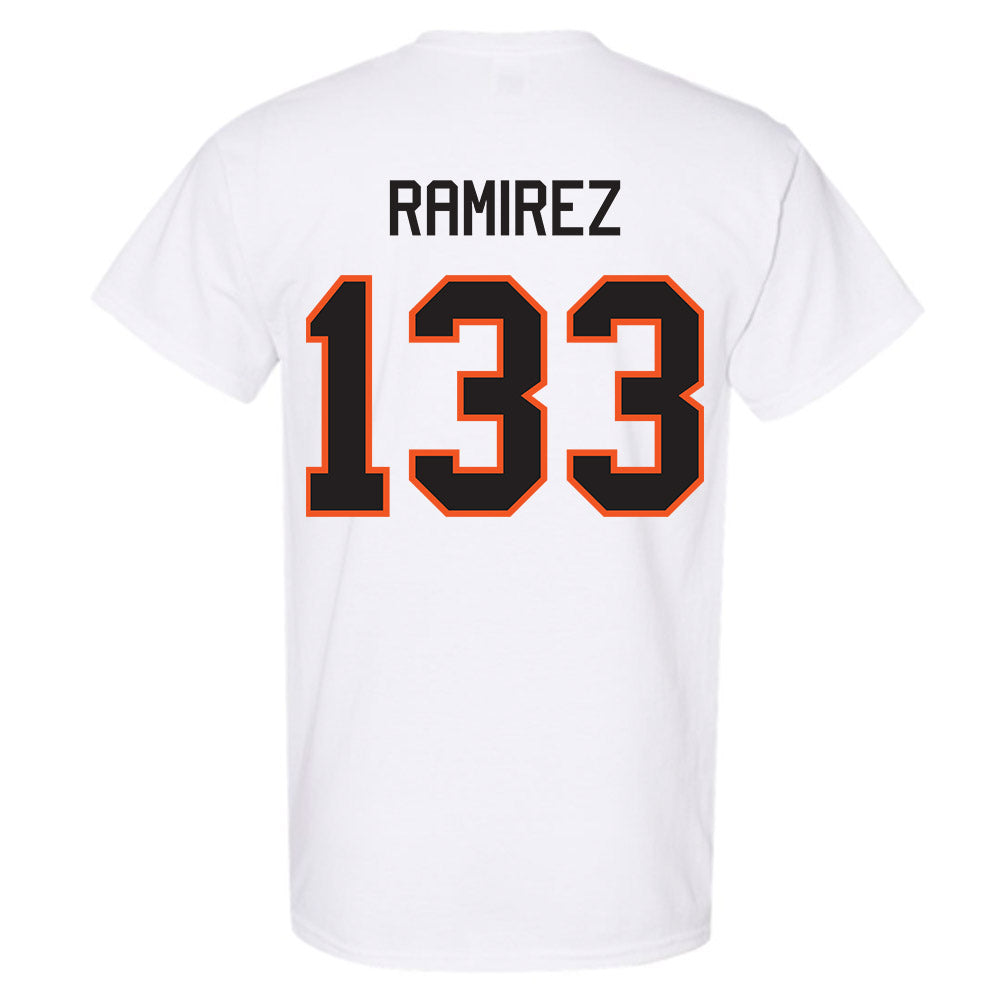 Oklahoma State - NCAA Wrestling : Ronnie Ramirez - Classic Shersey T-Shirt-1