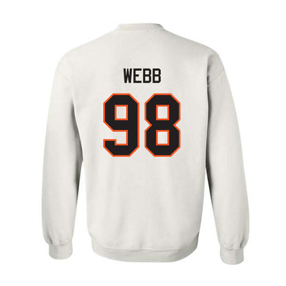 Oklahoma State - NCAA Football : Luke Webb - Classic Shersey Crewneck Sweatshirt-1