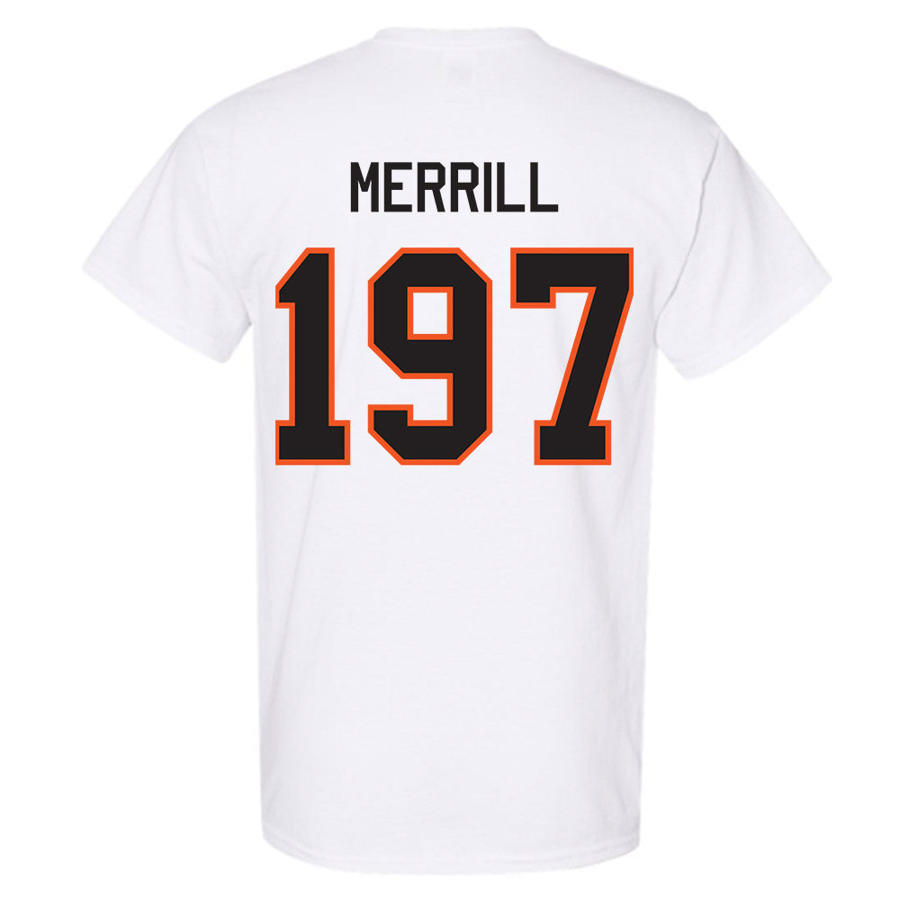 Oklahoma State - NCAA Wrestling : Cody Merrill - Classic Shersey T-Shirt-1