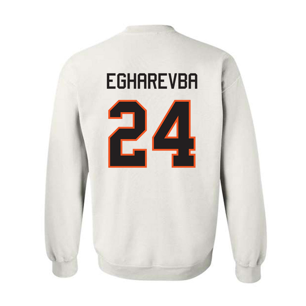 Oklahoma State - NCAA Women's Basketball : Praise Egharevba - Classic Shersey Crewneck Sweatshirt-1