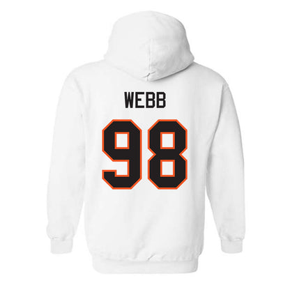 Oklahoma State - NCAA Football : Luke Webb - Classic Shersey Hooded Sweatshirt-1