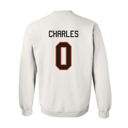 Oklahoma State - NCAA Football : Malik Charles - Classic Shersey Crewneck Sweatshirt-1
