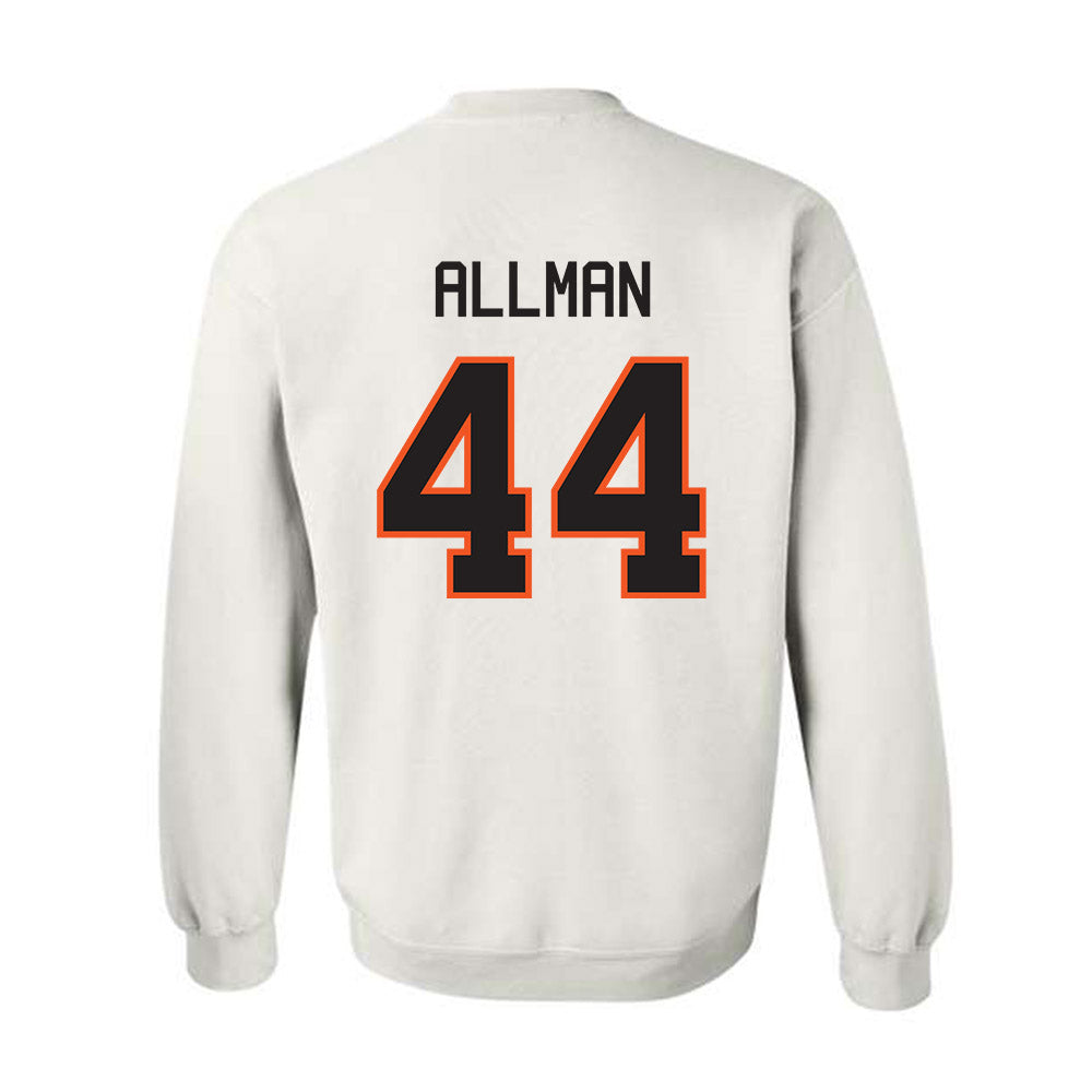 Oklahoma State - NCAA Baseball : Tommy Allman - Classic Shersey Crewneck Sweatshirt-1