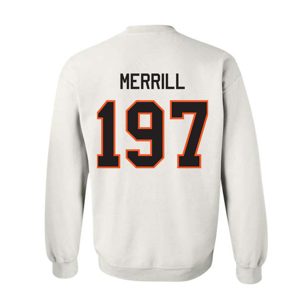 Oklahoma State - NCAA Wrestling : Cody Merrill - Classic Shersey Crewneck Sweatshirt-1