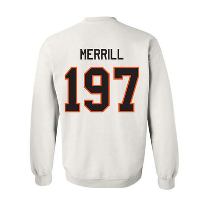 Oklahoma State - NCAA Wrestling : Cody Merrill - Classic Shersey Crewneck Sweatshirt-1