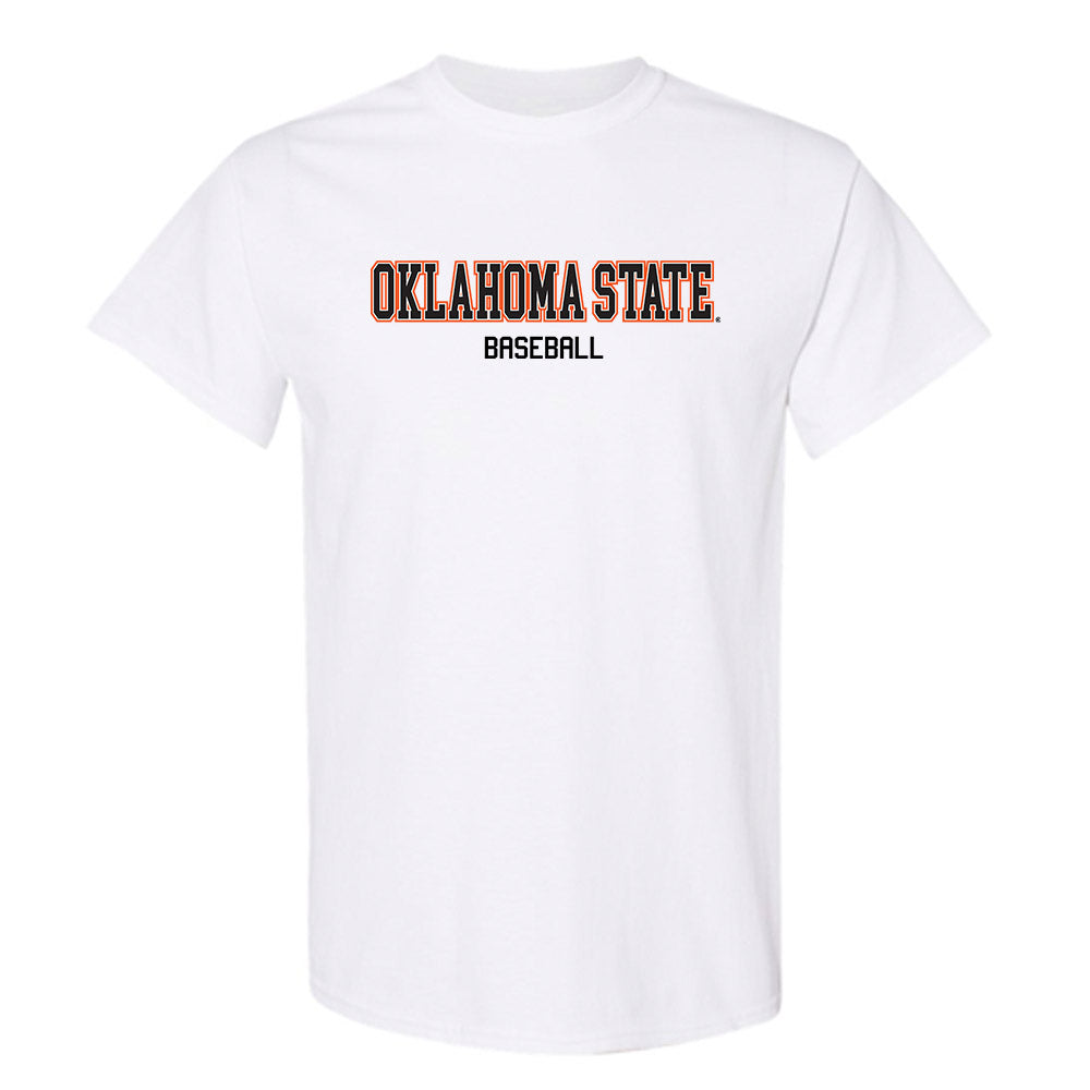 Oklahoma State - NCAA Baseball : Zane Burns - Classic Shersey T-Shirt-0