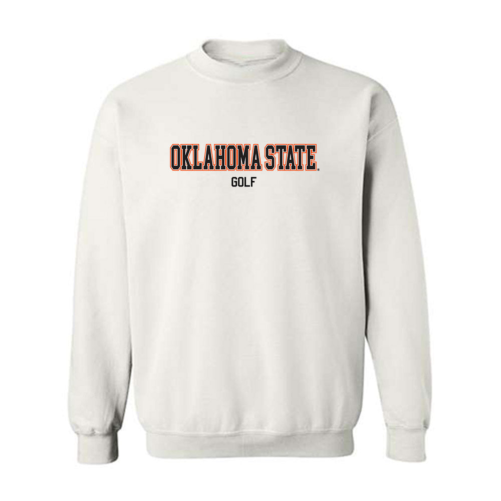 Oklahoma State - NCAA Men's Golf : John Wild - Classic Shersey Crewneck Sweatshirt-0