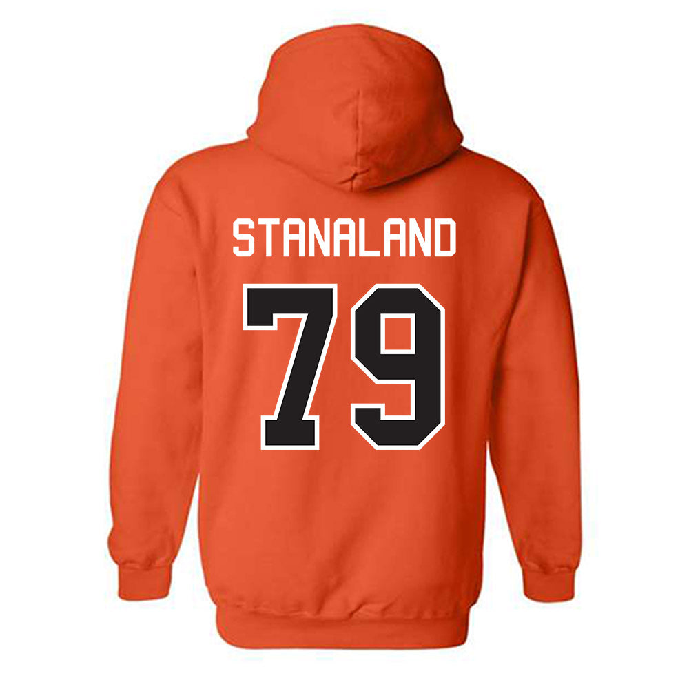 Oklahoma State - NCAA Football : Gage Stanaland - Classic Shersey Hooded Sweatshirt-1