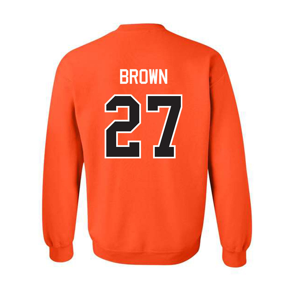 Oklahoma State - NCAA Baseball : Matthew Brown - Classic Shersey Crewneck Sweatshirt-1
