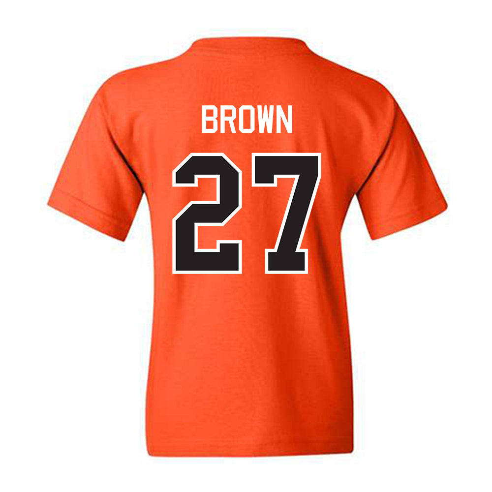 Oklahoma State - NCAA Baseball : Matthew Brown - Classic Shersey Youth T-Shirt-1