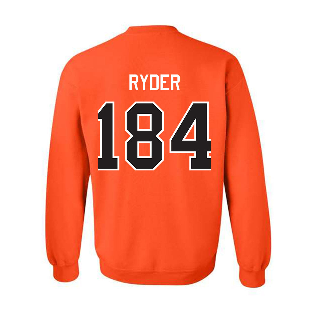 Oklahoma State - NCAA Wrestling : Zack Ryder - Classic Shersey Crewneck Sweatshirt-1