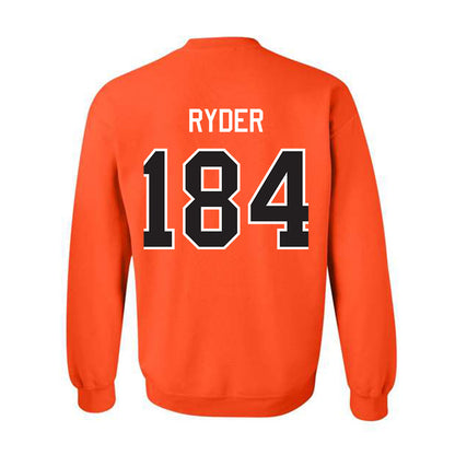 Oklahoma State - NCAA Wrestling : Zack Ryder - Classic Shersey Crewneck Sweatshirt-1
