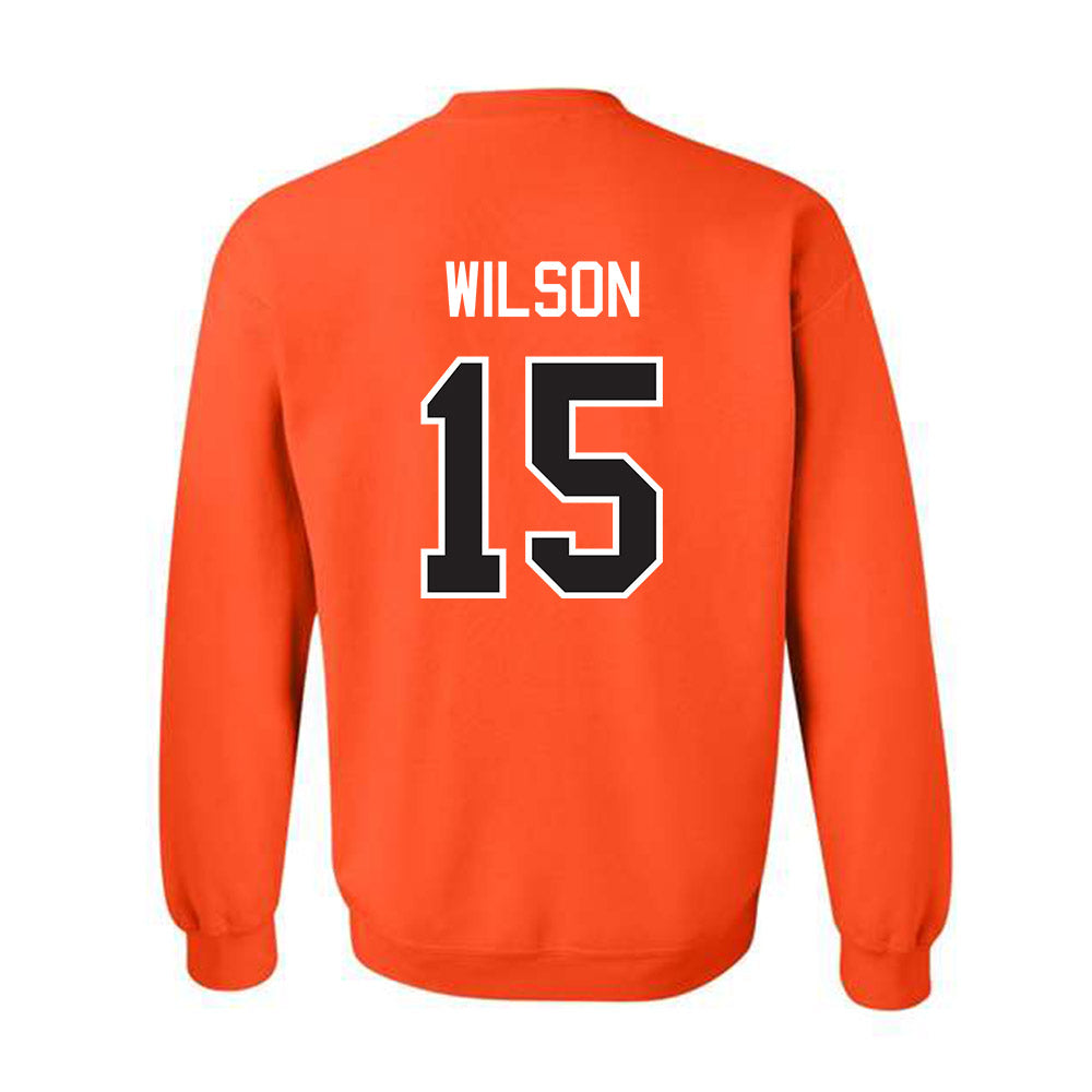 Oklahoma State - NCAA Women's Soccer : sophie Wilson - Classic Shersey Crewneck Sweatshirt-1