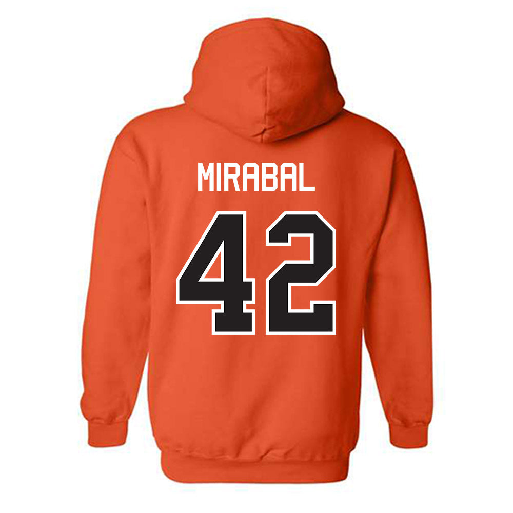 Oklahoma State - NCAA Football : Grant Mirabal - Classic Shersey Hooded Sweatshirt-1