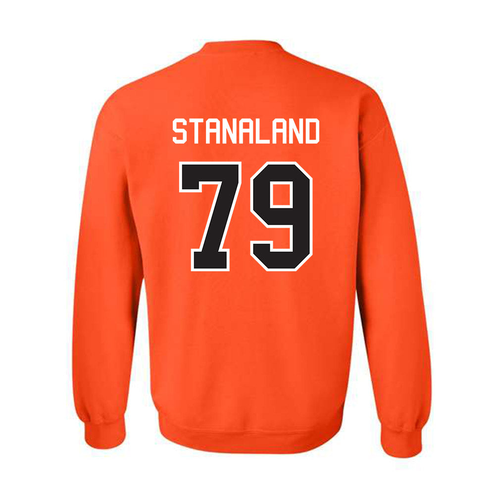 Oklahoma State - NCAA Football : Gage Stanaland - Classic Shersey Crewneck Sweatshirt-1