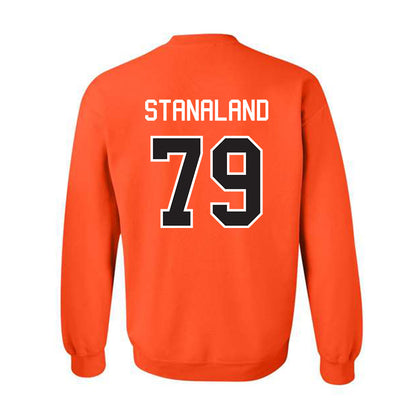 Oklahoma State - NCAA Football : Gage Stanaland - Classic Shersey Crewneck Sweatshirt-1