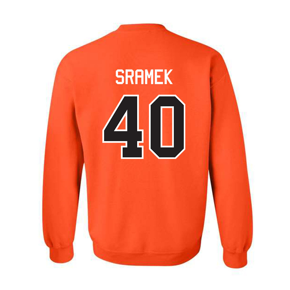 Oklahoma State - NCAA Baseball : Caden Sramek - Classic Shersey Crewneck Sweatshirt-1