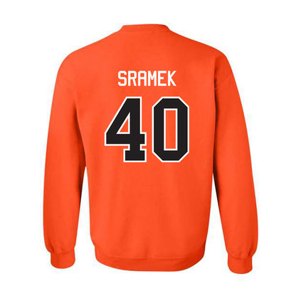 Oklahoma State - NCAA Baseball : Caden Sramek - Classic Shersey Crewneck Sweatshirt-1