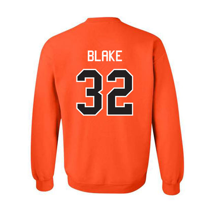 Oklahoma State - NCAA Baseball : Drew Blake - Classic Shersey Crewneck Sweatshirt-1