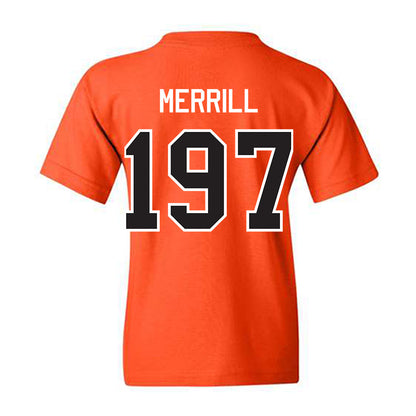 Oklahoma State - NCAA Wrestling : Cody Merrill - Classic Shersey Youth T-Shirt-1