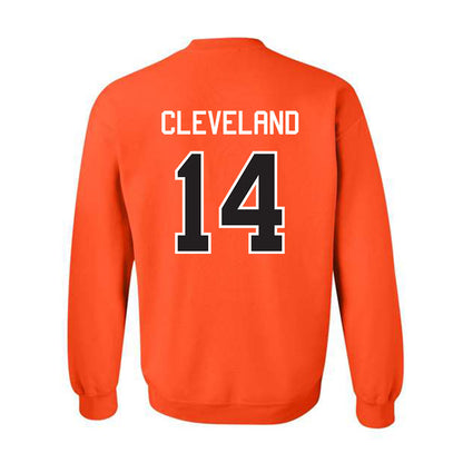 Oklahoma State - NCAA Football : Landyn Cleveland - Classic Shersey Crewneck Sweatshirt-1