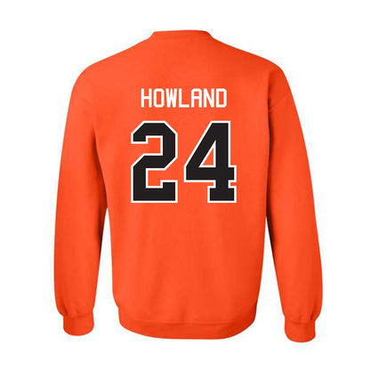 Oklahoma State - NCAA Football : Trent Howland - Classic Shersey Crewneck Sweatshirt-1