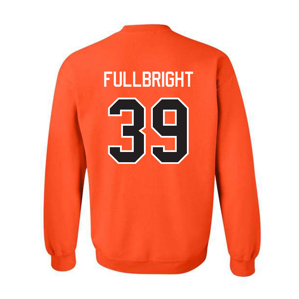 Oklahoma State - NCAA Football : Draden Fullbright - Classic Shersey Crewneck Sweatshirt-1