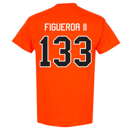 Oklahoma State - NCAA Wrestling : Richard Figueroa II - Classic Shersey T-Shirt-1