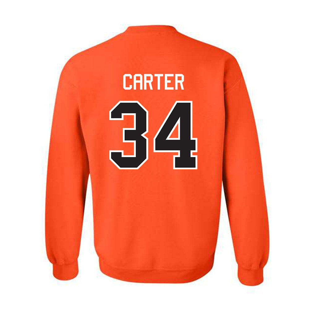 Oklahoma State - NCAA Baseball : Charlie Carter - Classic Shersey Crewneck Sweatshirt-1