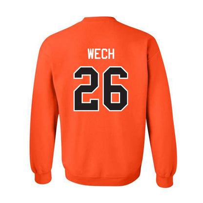Oklahoma State - NCAA Baseball : Noah Wech - Classic Shersey Crewneck Sweatshirt-1
